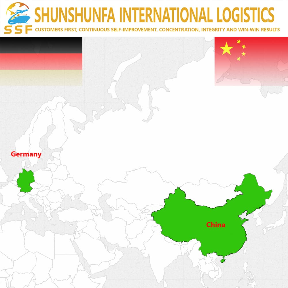 Shipping from China to Germany