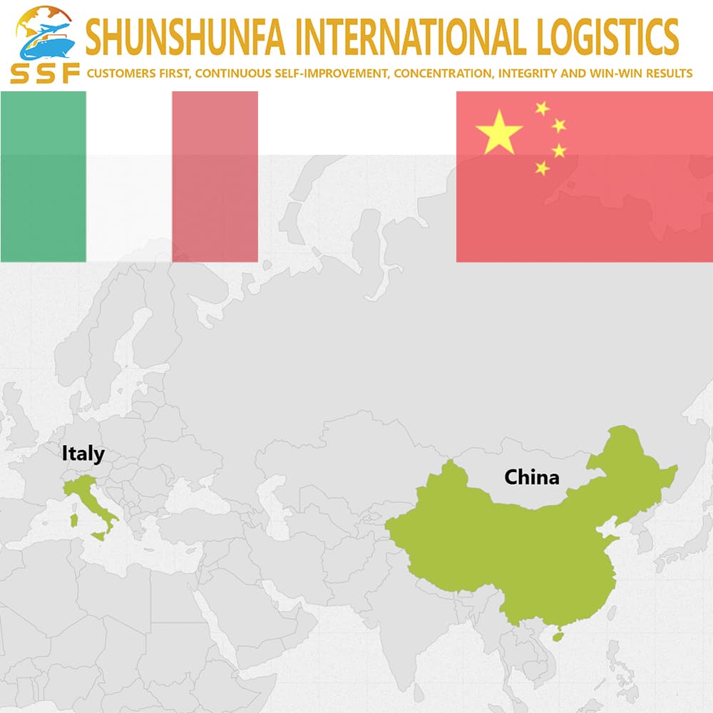 Shipping From China To Italy