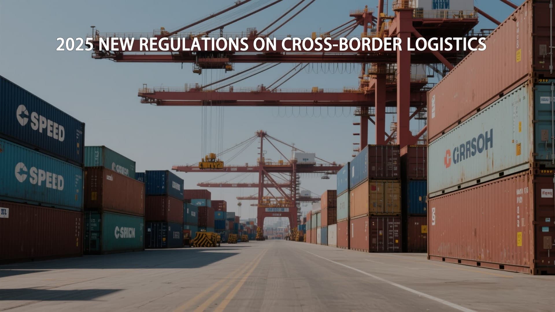 2025 Cross-Border Logistics New regulations